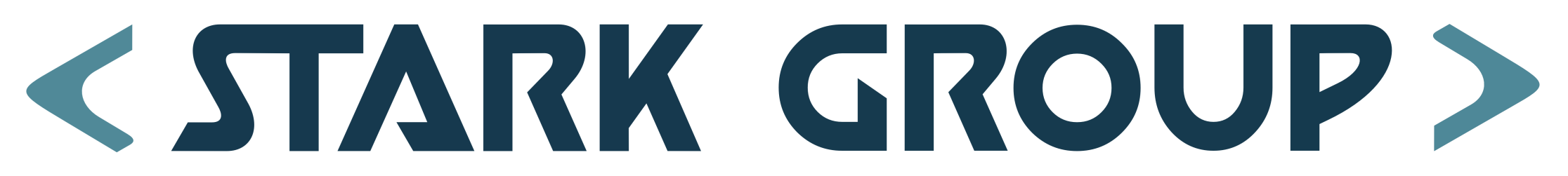 STARK Group wordmark framed by brackets